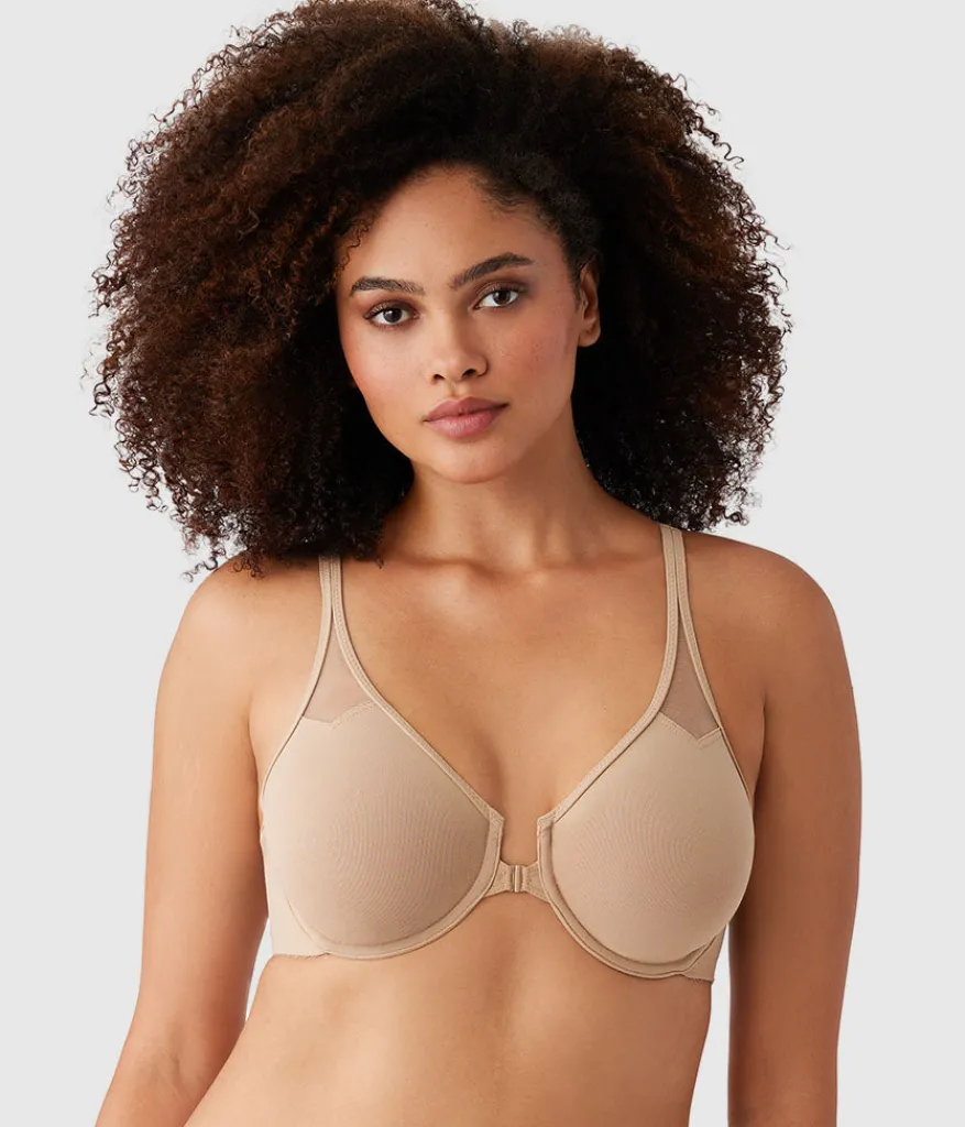 Wacoal Unlined|Racerback/Convertible * Body by Racerback Underwire Bra Toast