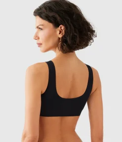Wacoal Unlined|Bralettes * B-Smooth® Front Close Bralette Black