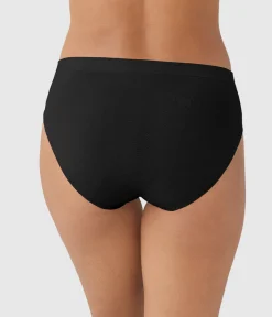 Wacoal Hi-Cut|Seamless * B-ooth® Natura Hi-Cut Black