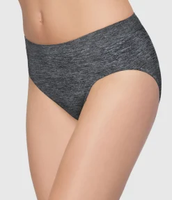 Wacoal Brief|Seamless * B-ooth® eae Brief Charcoal Heather