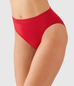 Wacoal Hi-Cut|Seamless * B-ooth® eae Hi-Cut Equestrian Red