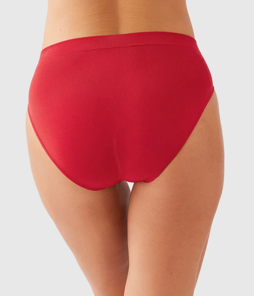 Wacoal Hi-Cut|Seamless * B-ooth® eae Hi-Cut Equestrian Red