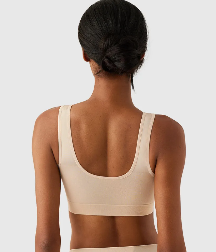 Wacoal Bralettes|Seamless * B-Smooth® Wire Free Bralette Sand
