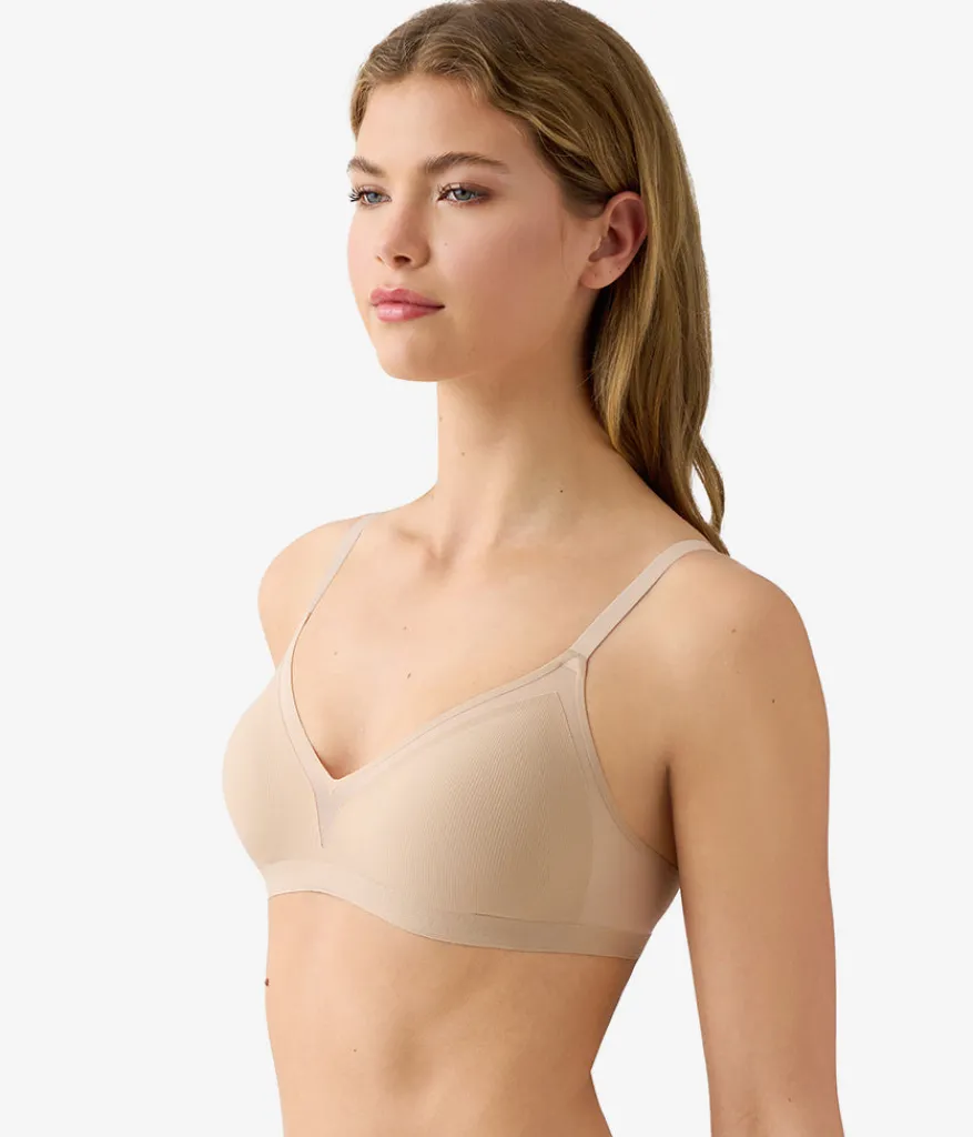 Wacoal Seamless * b.wow'd odern Wire Free Bra Au Natural