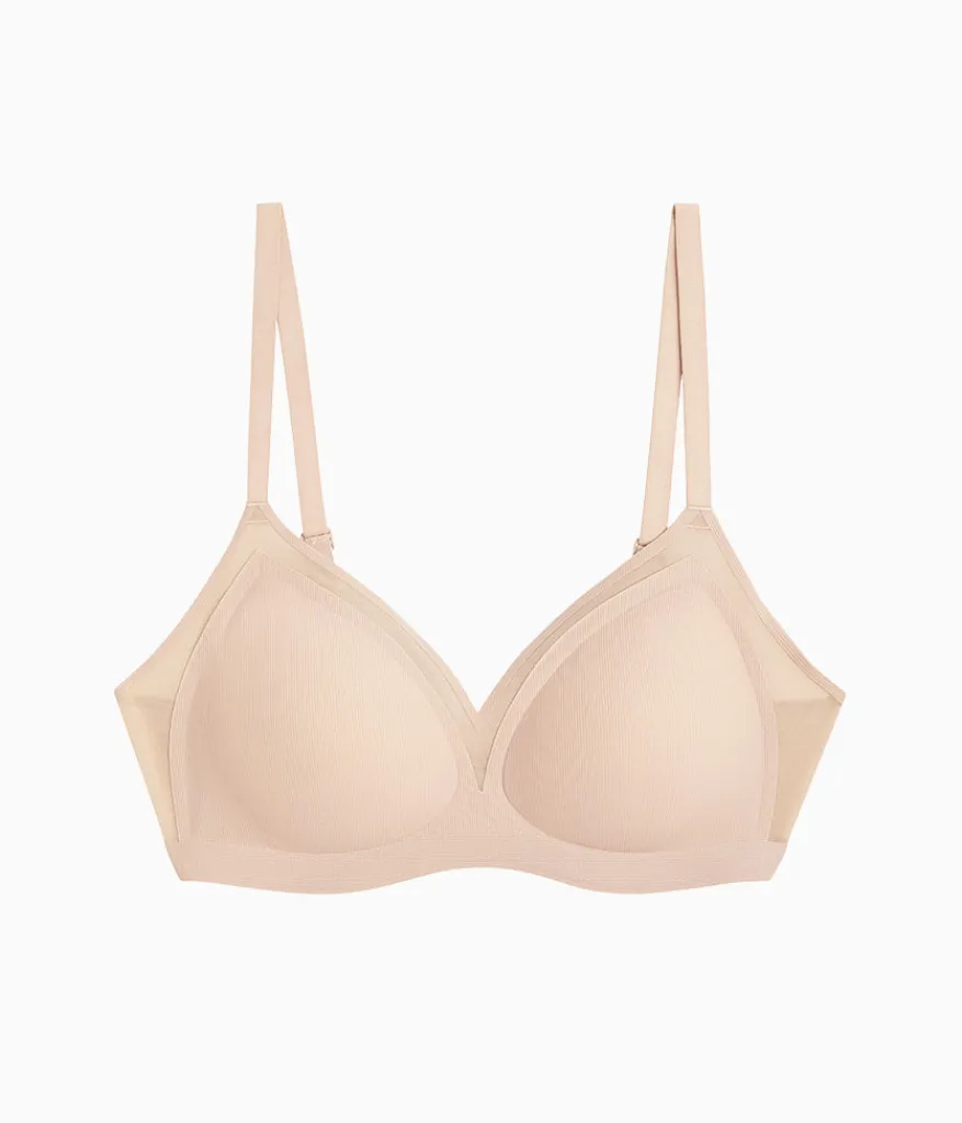 Wacoal Seamless * b.wow'd odern Wire Free Bra Au Natural