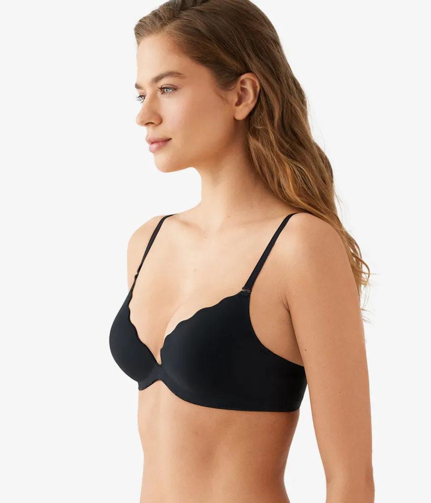 Wacoal Underwire|Push Up * b.wow'd Push Up Bra Night/Animal Accent