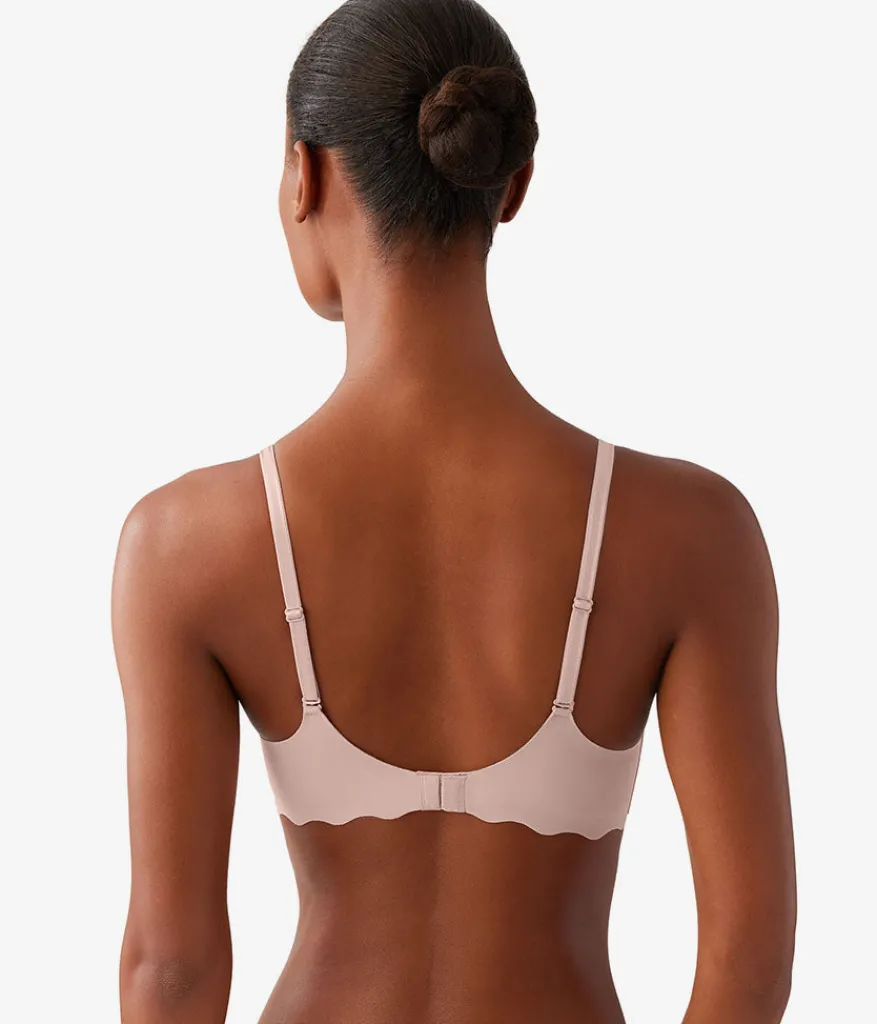 Wacoal Racerback/Convertible|Seamless * b.wow'd Wire Free Bra Blush Pink
