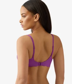 Wacoal Racerback/Convertible|Seamless * b.wow'd Wire Free Bra Sparkling Grape
