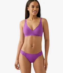 Wacoal Racerback/Convertible|Seamless * b.wow'd Wire Free Bra Sparkling Grape