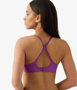 Wacoal Racerback/Convertible|Seamless * b.wow'd Wire Free Bra Sparkling Grape