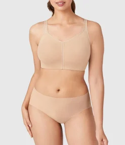 Wacoal Seamless|Wireless * Casual Beauty Wire Free Bra Toast