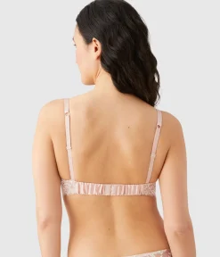 Wacoal Unlined|Lace * Center Stage Underwire Bra Rose Dust/Angel Wing