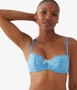 Wacoal Lace|Bras * Ciao Bella Balconette Bra Cyaneus