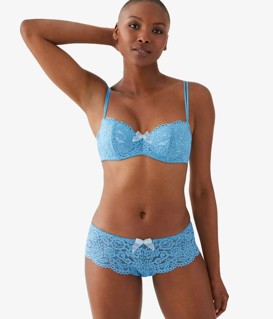 Wacoal Lace|Bras * Ciao Bella Balconette Bra Cyaneus
