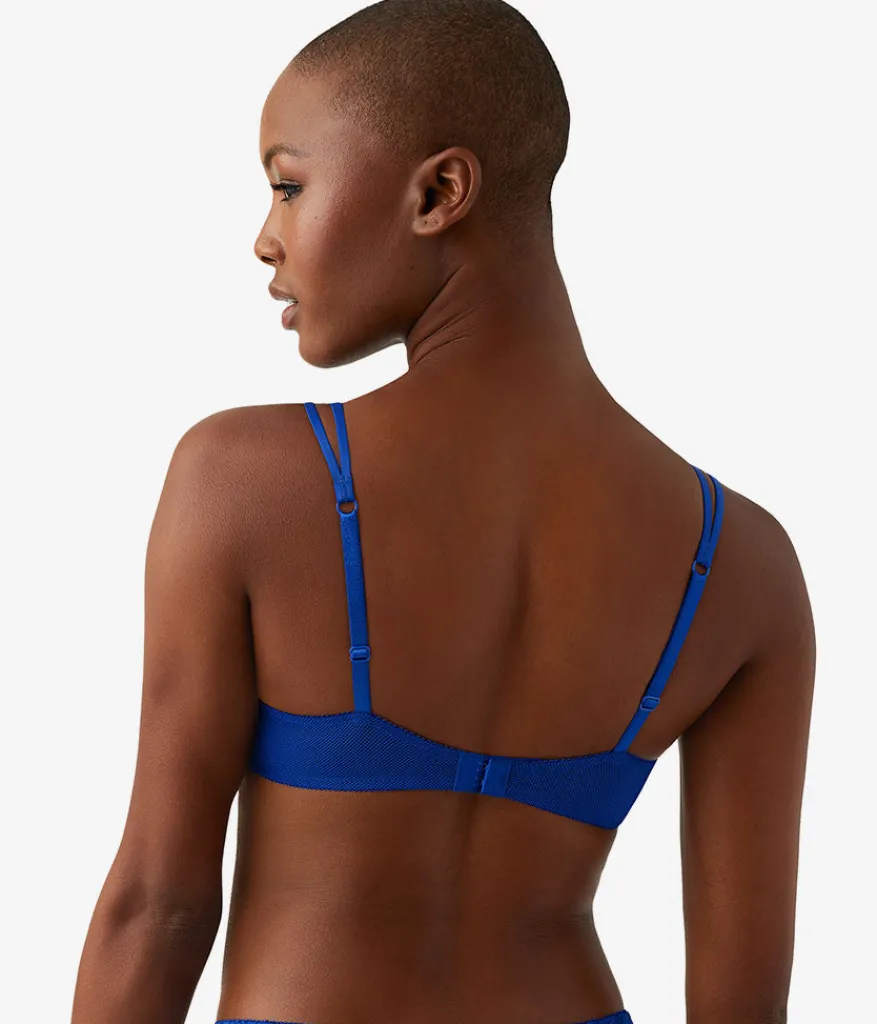Wacoal Lace|Bras * Ciao Bella Balconette Bra Surf Blue