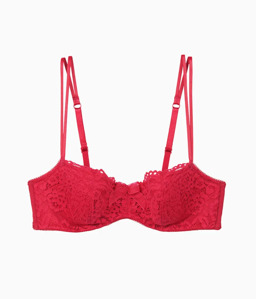 Wacoal Lace|Bras * Ciao Bella Balconette Bra Persian Red
