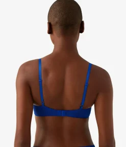 Wacoal Underwire * Ciao Bella Plunge Contour Bra Surf Blue