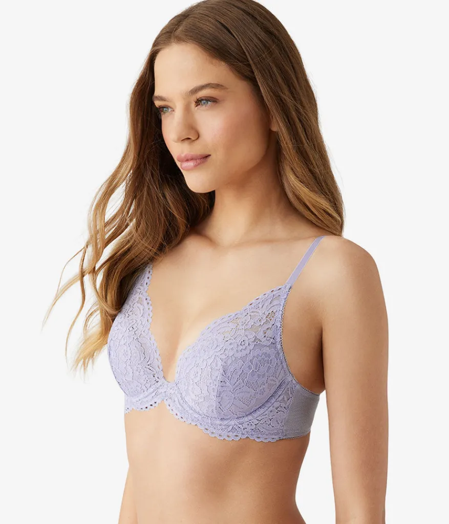 Wacoal Underwire * Ciao Bella Plunge Contour Bra Aleutian