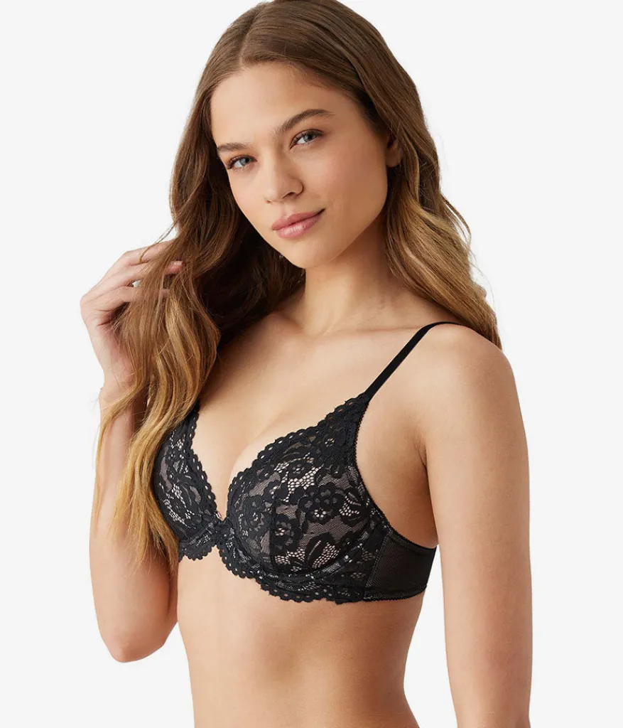 Wacoal Underwire * Ciao Bella Plunge Contour Bra Night
