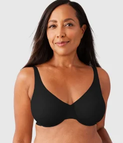 Wacoal Full Figure|Unlined * Comfortable Cool Underwire Bra Black