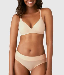 Wacoal Seamless|T-Shirt * Comfort First Wire Free T-Shirt Bra Sand