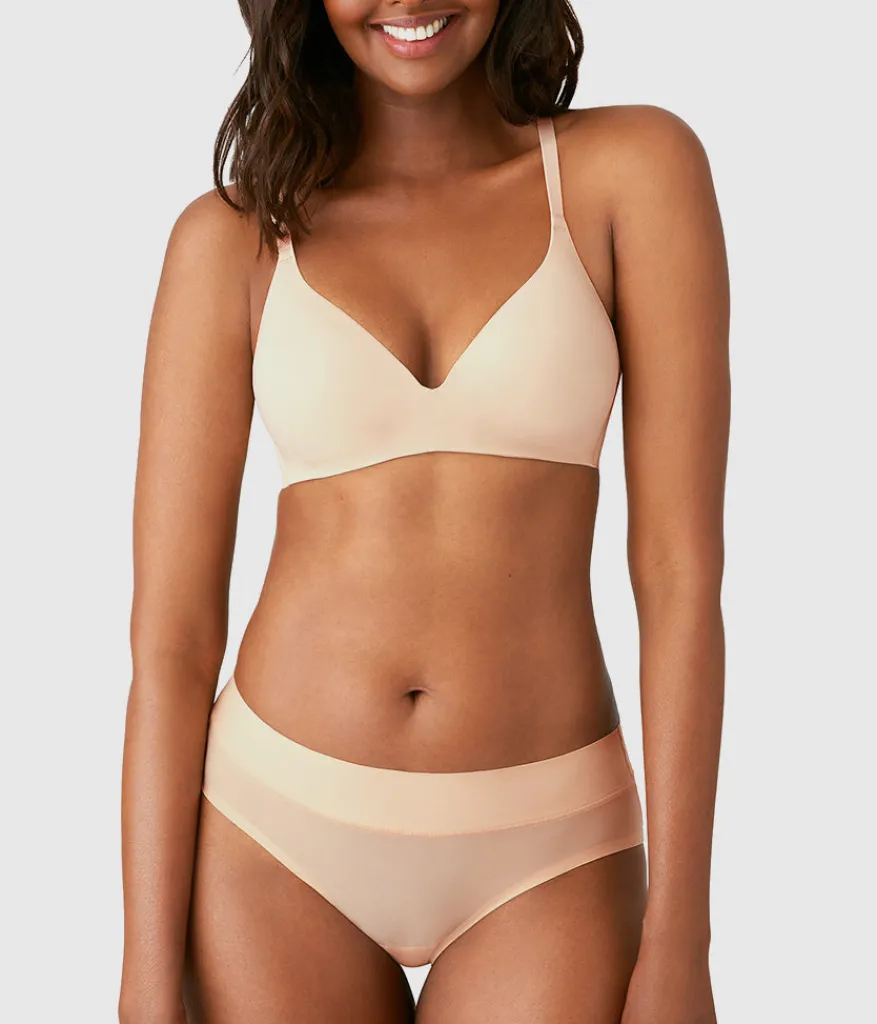 Wacoal Seamless|T-Shirt * Comfort First Wire Free T-Shirt Bra Sand
