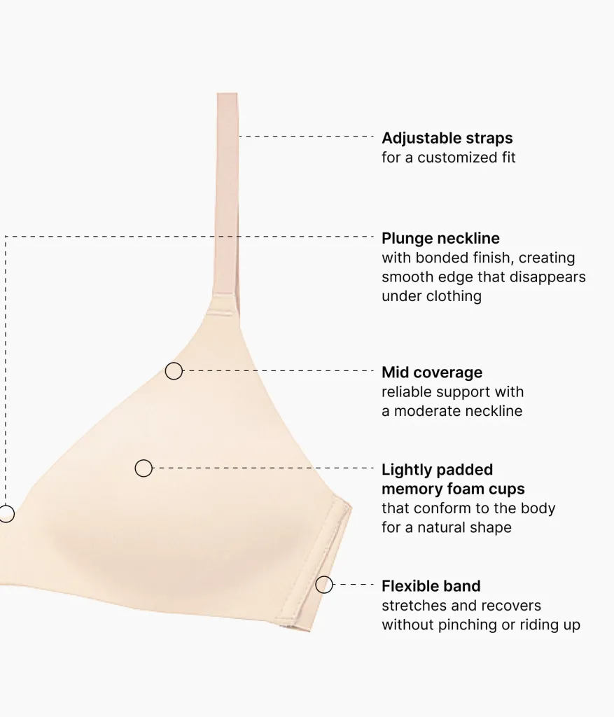 Wacoal Seamless|T-Shirt * Comfort First Wire Free T-Shirt Bra Sand