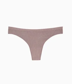 Wacoal Thong * Cofort Intended Rib Thong Peppercorn