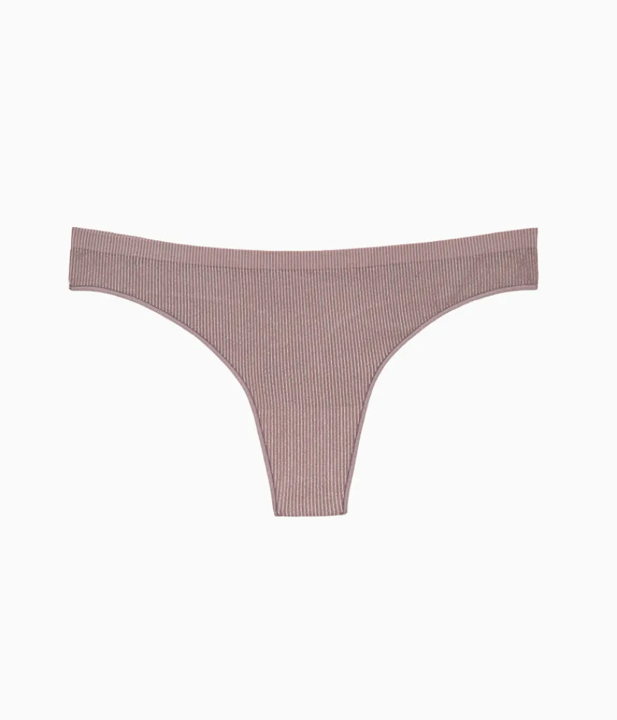 Wacoal Thong * Cofort Intended Rib Thong Peppercorn