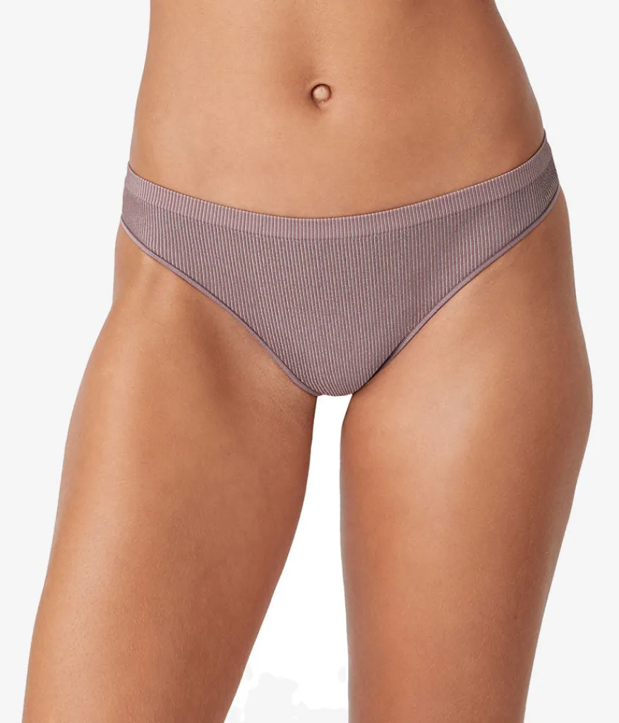 Wacoal Thong * Cofort Intended Rib Thong Peppercorn