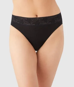 Wacoal Hi-Cut * Cofort Touch Hi-Cut Black