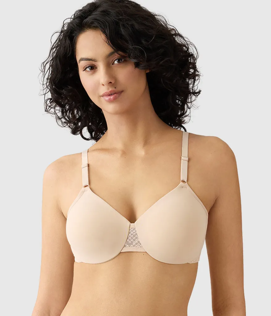Wacoal Unlined|Seamless * Comfort Within Reach Underwire Bra Sand