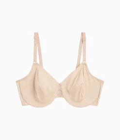 Wacoal Unlined|Seamless * Comfort Within Reach Underwire Bra Sand