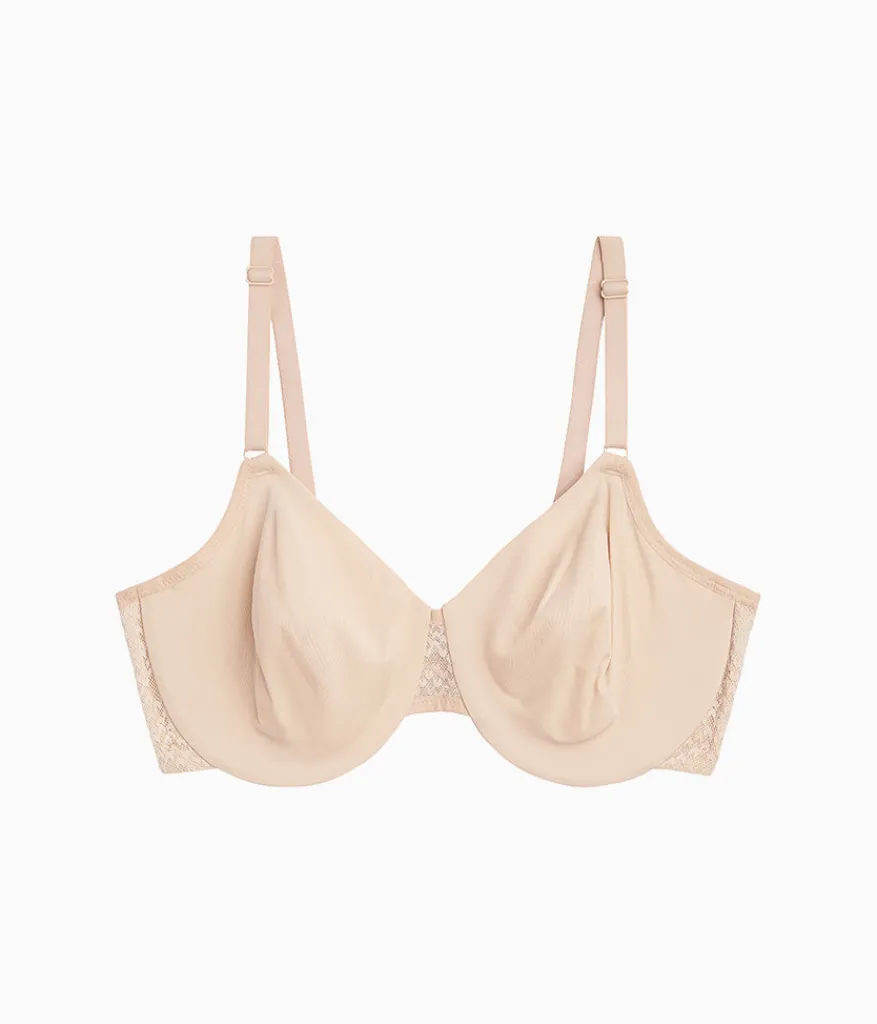 Wacoal Unlined|Seamless * Comfort Within Reach Underwire Bra Sand