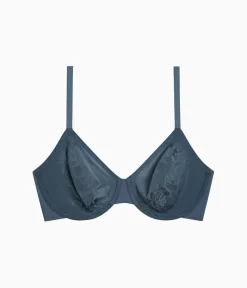 Wacoal Unlined|Seamless * Confidence Boost™ Underwire Bra Dark Slate