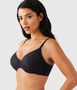 Wacoal Unlined|Seamless * Confidence Boost™ Underwire Bra Black