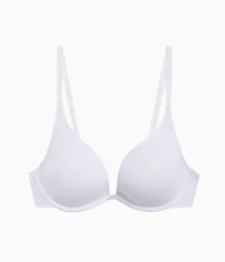 Wacoal Underwire|T-Shirt * Cotton To A Tee Plunge T-Shirt Bra White