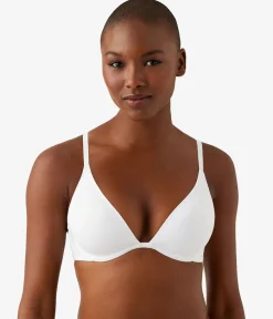 Wacoal Underwire|T-Shirt * Cotton To A Tee Plunge T-Shirt Bra White