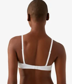 Wacoal Underwire|T-Shirt * Cotton To A Tee Plunge T-Shirt Bra White