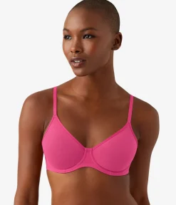 Wacoal Unlined * Cotton To A Tee Underwire Bra Raspberry Sorbet