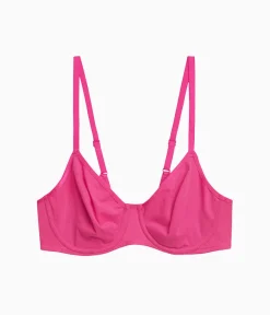Wacoal Unlined * Cotton To A Tee Underwire Bra Raspberry Sorbet