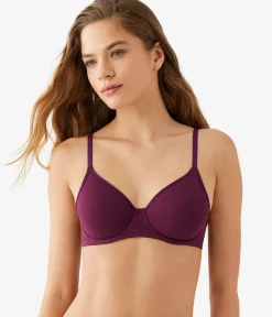 Wacoal Unlined * Cotton To A Tee Underwire Bra Potent Purple