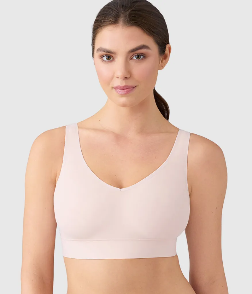 Wacoal Unlined|Bras * Eay ike unday™ Wire Free Bra Rose Dust