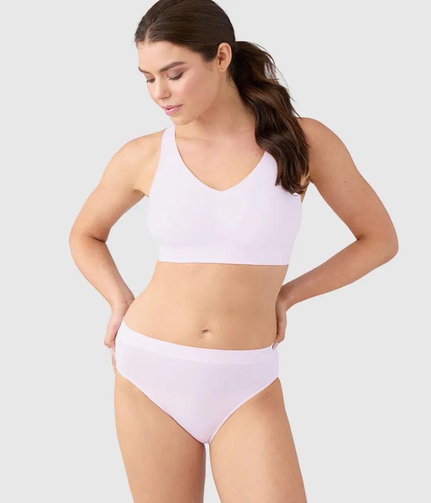 Wacoal Unlined|Bras * Eay ike unday™ Wire Free Bra Cradle Pink