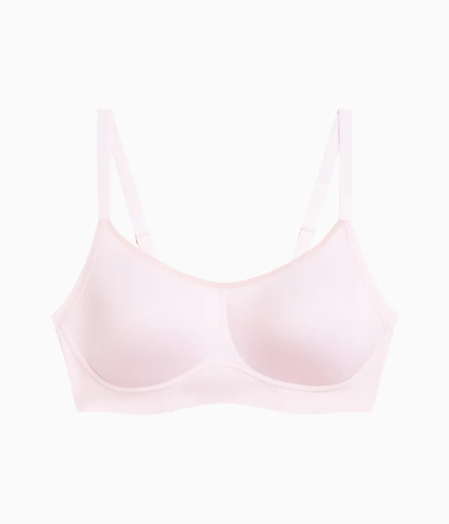 Wacoal Seamless|Bras * Eay ike unday™ Wire Free T-hirt Bra Cradle Pink