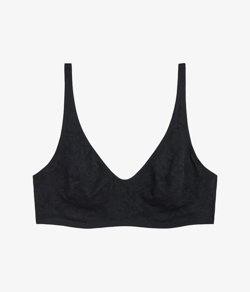Wacoal Unlined|Lace * Effortey ace Underwire Bra Night