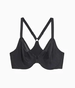 Wacoal Full Figure|Unlined * Elevated Allure Front Close Underwire Bra Black