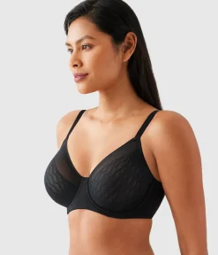 Wacoal Full Figure|Unlined * Elevated Allure Underwire Bra Black