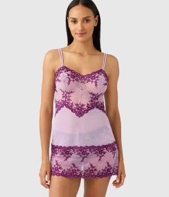 Wacoal Chemises & Bodysuits * Ebrace ace® Cheie Lavender Sage/Dark Purple
