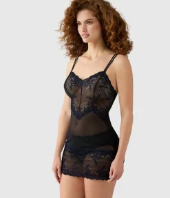 Wacoal Chemises & Bodysuits * Ebrace ace® Cheie Black/Night Sky